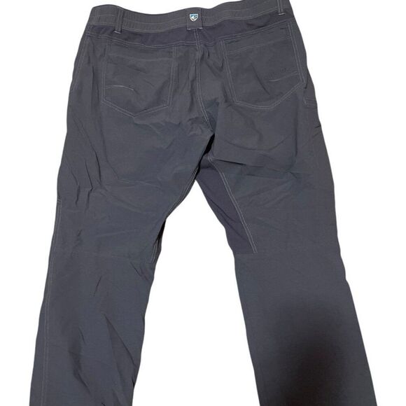 KUHL Avengr  Gray Lightweight Ripstop Stretch Hiking Outdoors Pants Men's Sz 42 - Picture 6 of 8